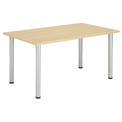 Core|Pole Leg|Rectangular|Meeting Table (FSC)|1400x800|Canadian Oak