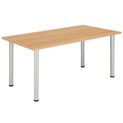 Core|Pole Leg|Rectangular|Meeting Table (FSC)|1600x800|Norwegian Beech