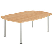 Core Pole Leg Barrel Shaped Meeting Table (Fsc)
