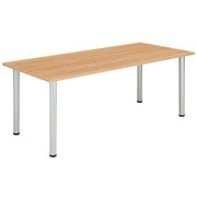 Core Pole Leg Rectangular Meeting Table (Fsc)