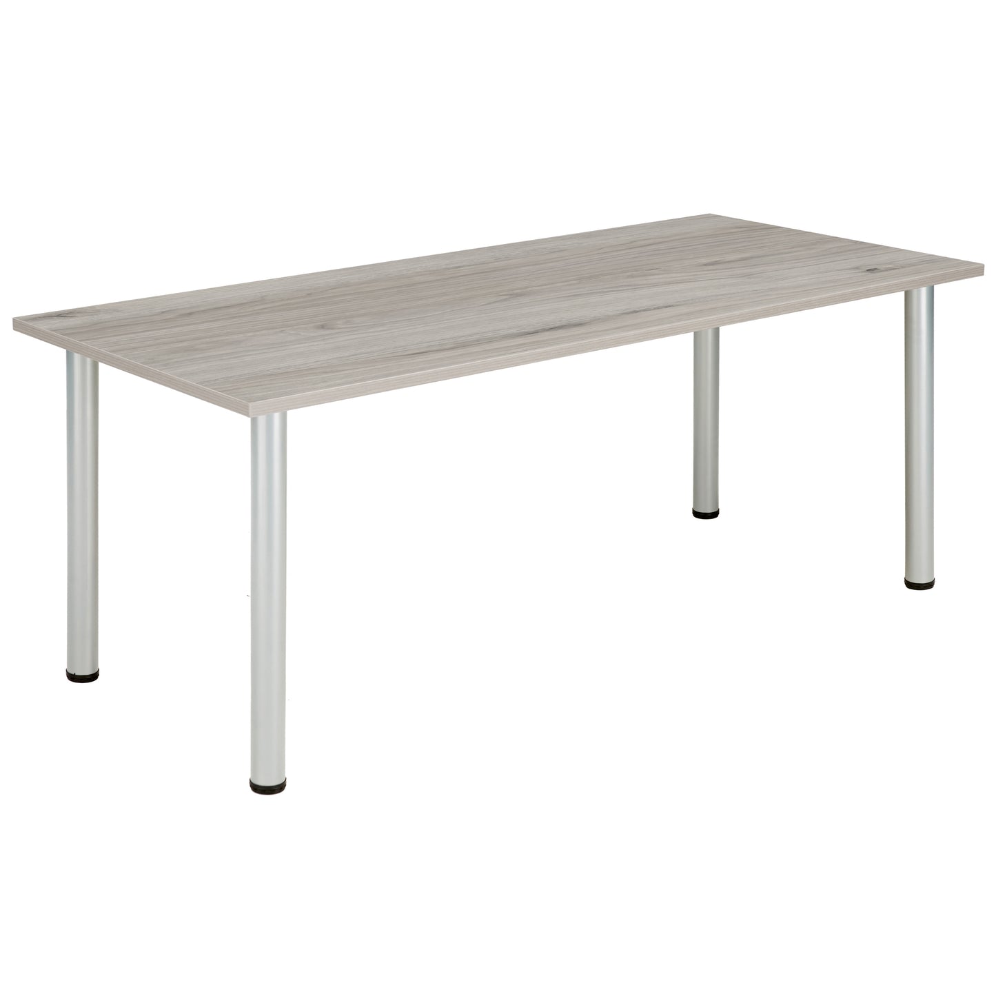 Core|Pole Leg|Rectangular|Meeting Table (FSC)|1800x800|Alaskan Grey Oak