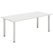 Core Pole Leg Rectangular Meeting Table (Fsc)
