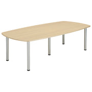 Core Pole Leg Barrel Shaped Meeting Table (Fsc)