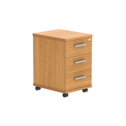 Core|3 Drawer|Tall Mobile Under Desk Pedestal (FSC)|Norwegian Beech