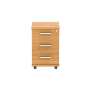 Core|3 Drawer|Tall Mobile Under Desk Pedestal (FSC)|Norwegian Beech