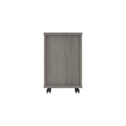 Core|3 Drawer|Tall Mobile Under Desk Pedestal (FSC)|Alaskan Grey Oak