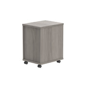 Core|3 Drawer|Tall Mobile Under Desk Pedestal (FSC)|Alaskan Grey Oak