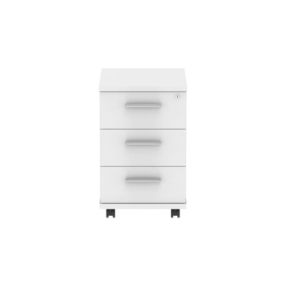 Core|3 Drawer|Tall Mobile Under Desk Pedestal (FSC)|White