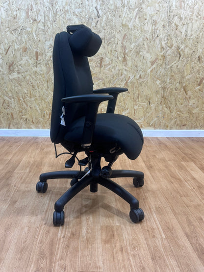 Customised Adapt by Ergochair, Posture Seating Shape with Flex-front adjustable seat depth Ultra Loaded Chair