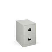 Steel Contract Filing Cabinet - 4 Drawer - Black