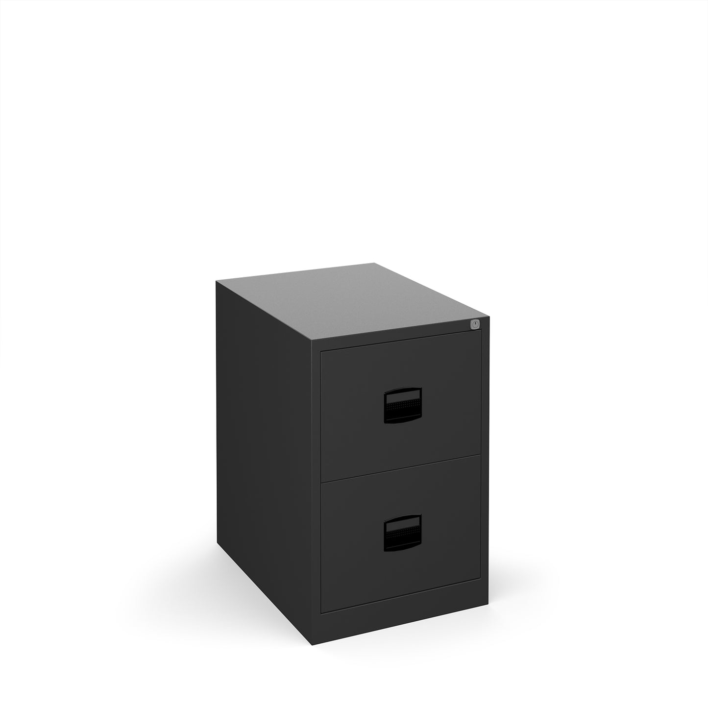 Steel Contract Filing Cabinet - 4 Drawer - Black