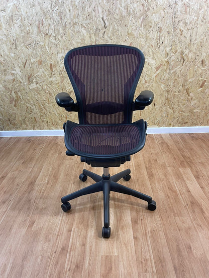 Herman Miller Aeron CLASSIC chairs FULL SPEC / Front Tilt /Extended Height size B