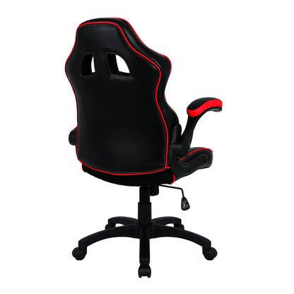 Predator Ergonomic Gaming Chair with Folding Arms and Lumbar Support