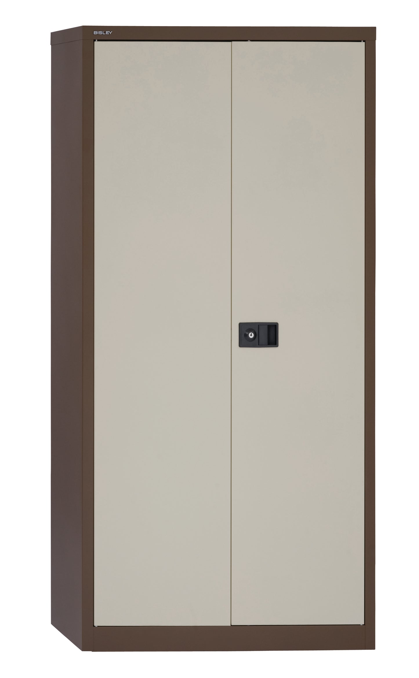 Bisley|2 Door|3 Shelf|Steel|Cupboard|914x400x1806|Coffee Cream