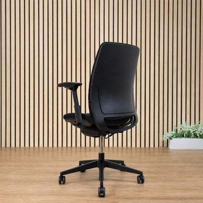 Steelcase Amia Office Chair Ergonomic Black Adjustable Arms Task Chair