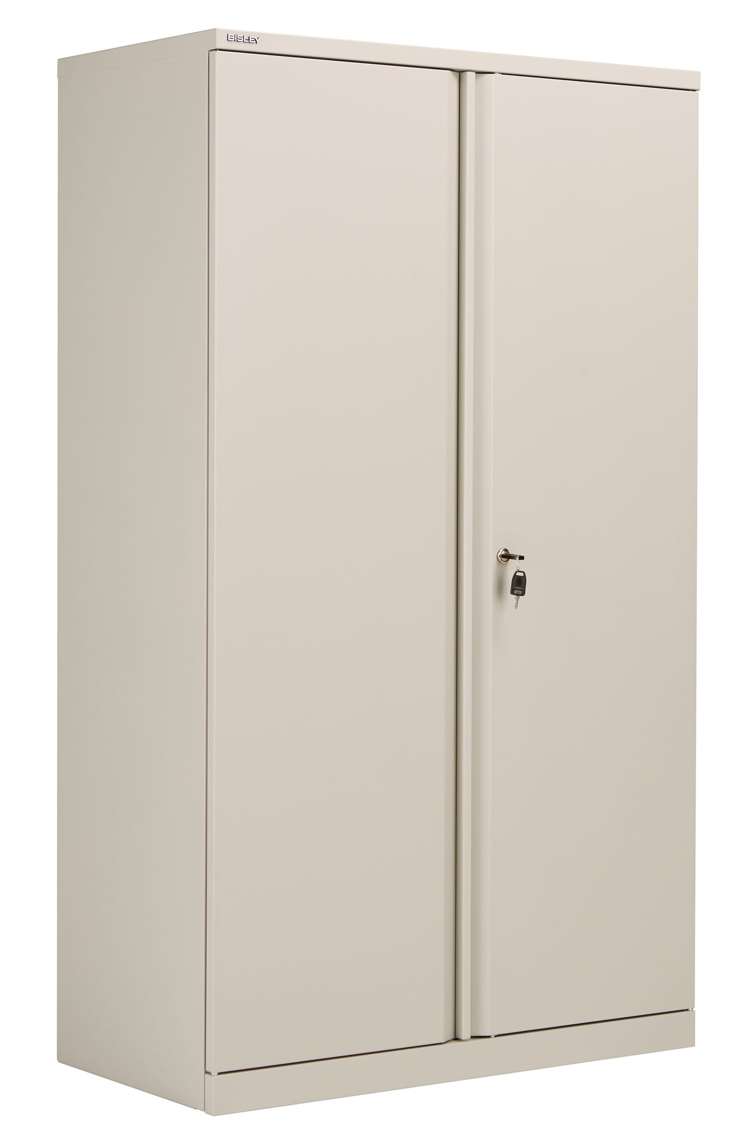 Bisley|2 Door|Steel|Cupboard|914x470x1570|Goose Grey