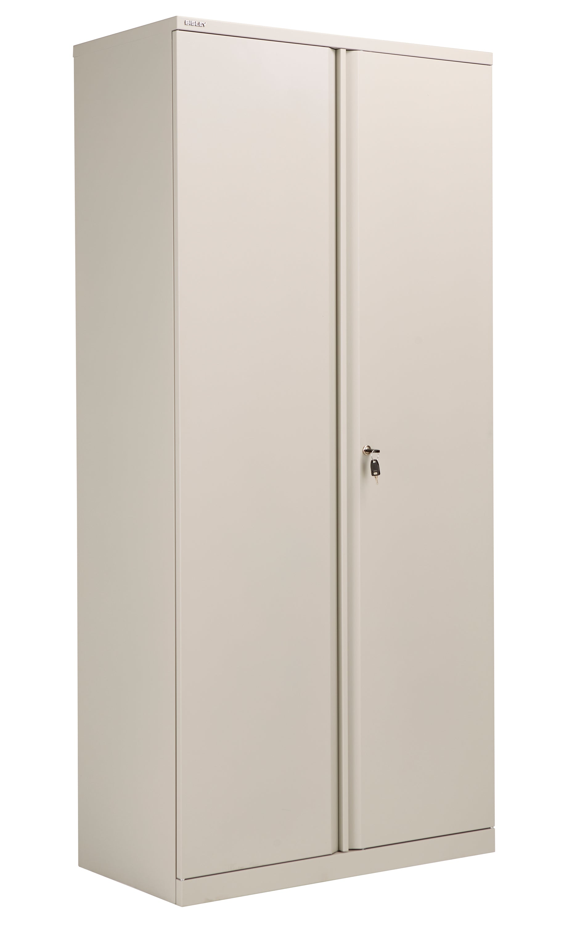 Bisley|2 Door|Steel|Cupboard|914x470x1970|Goose Grey