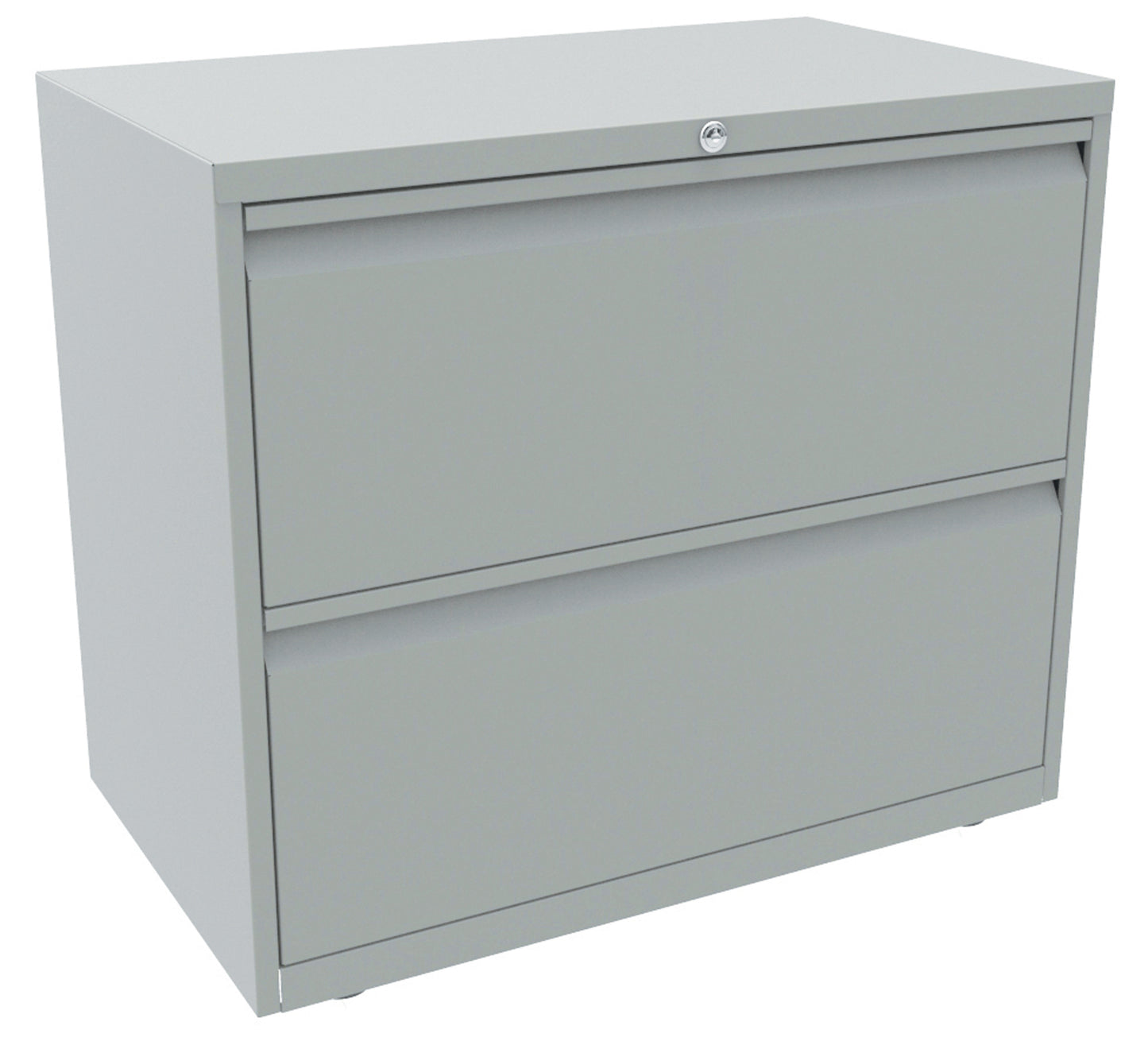 Bisley|2 Drawer|Steel|Side Filer|Light Grey