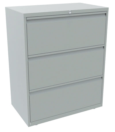 Bisley|3 Drawer|Steel|Side Filer|Light Grey