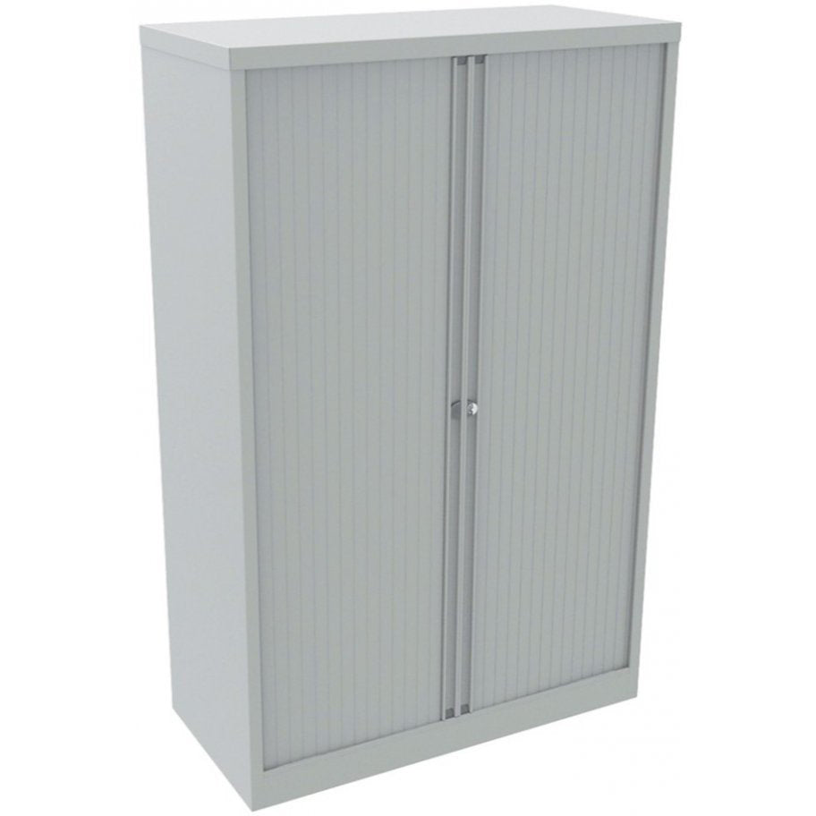 Bisley|Steel|Side Open Tambour|Light Grey
