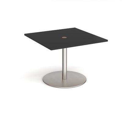 Eternal power ready square meeting table - ETN10-CO-BS-BK