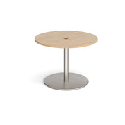 Eternal power ready circular meeting table