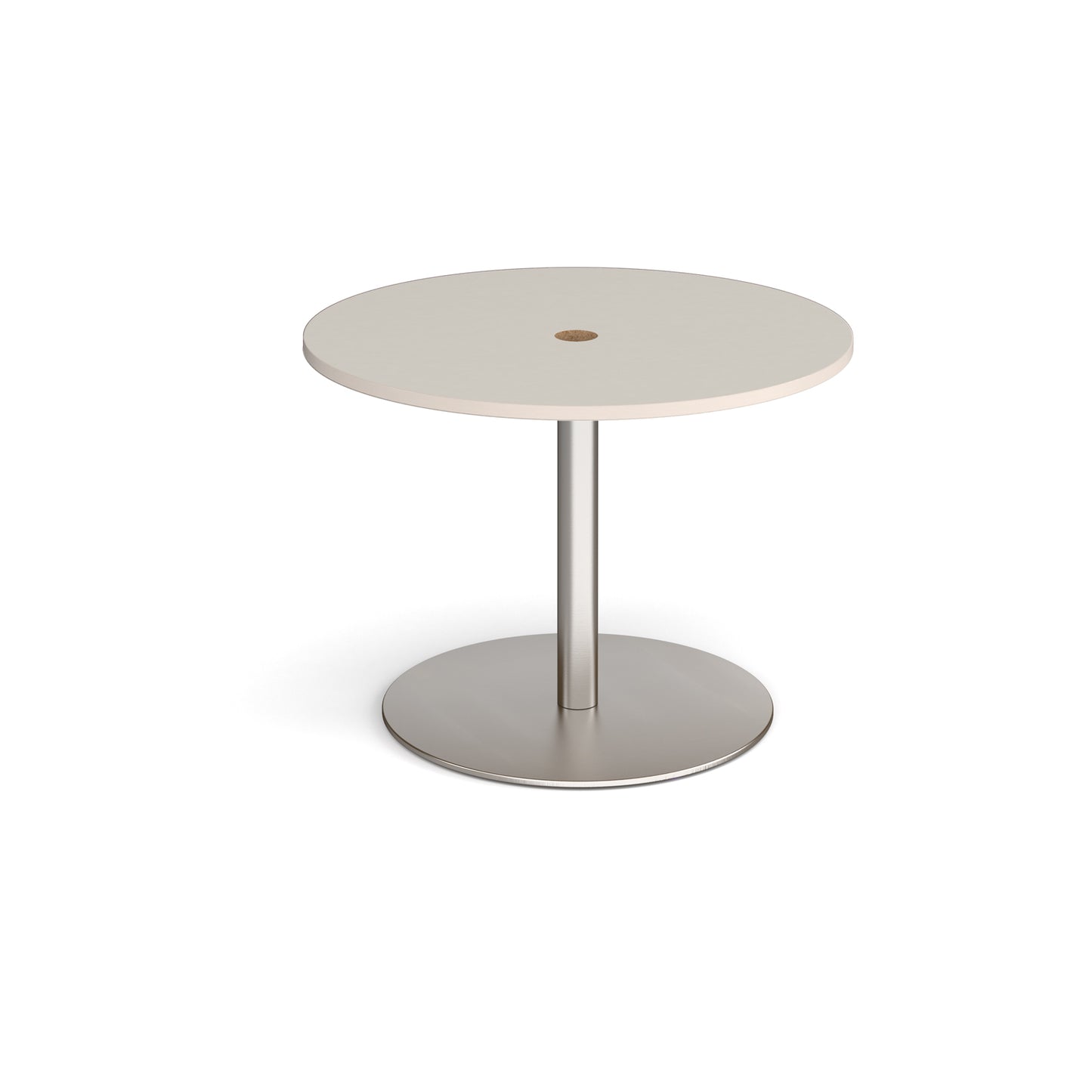 Eternal power ready circular meeting table - ETN10C-CO-BS-LG