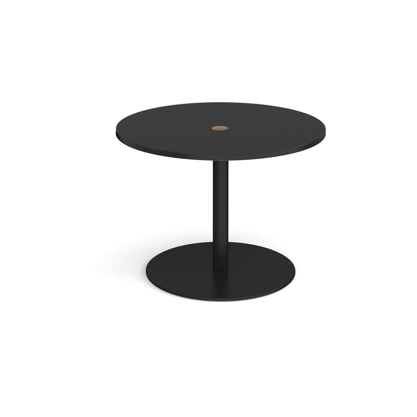 Eternal power ready circular meeting table - ETN10C-CO-K-BK