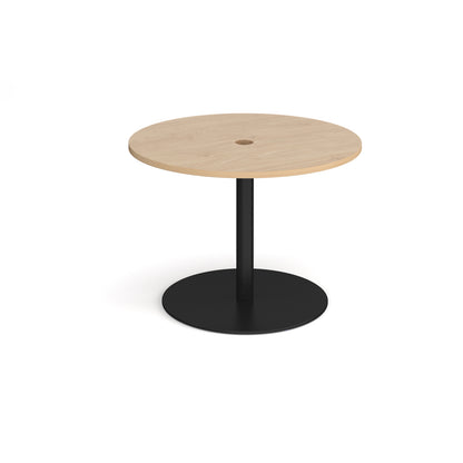 Eternal power ready circular meeting table - ETN10C-CO-K-KO