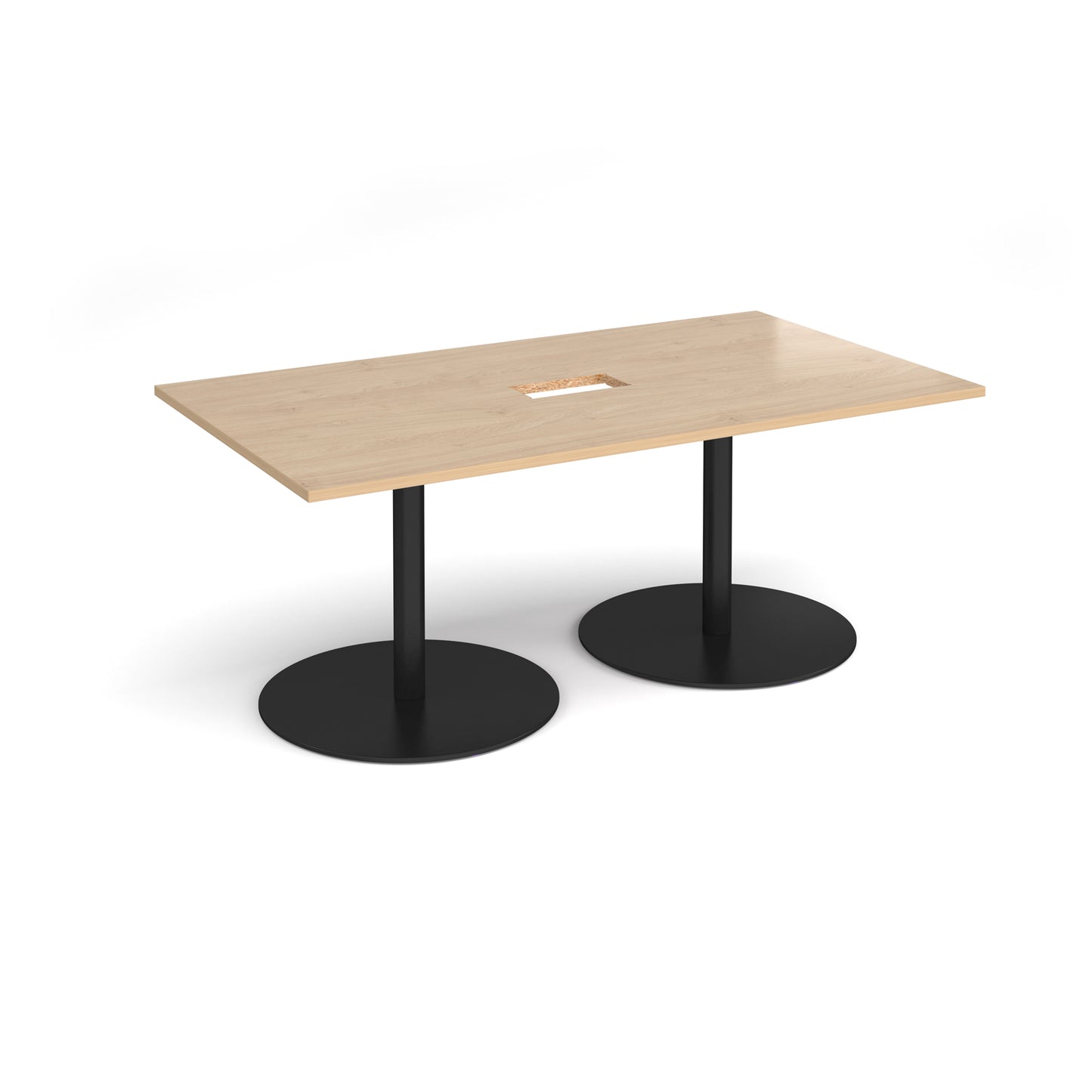 Eternal rectangular power ready boardroom table - ETN18-CO-K-KO