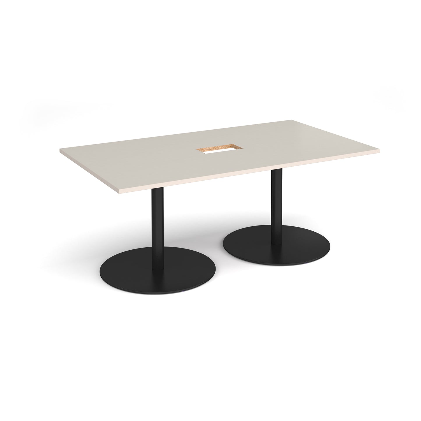 Eternal rectangular power ready boardroom table - ETN18-CO-K-LG