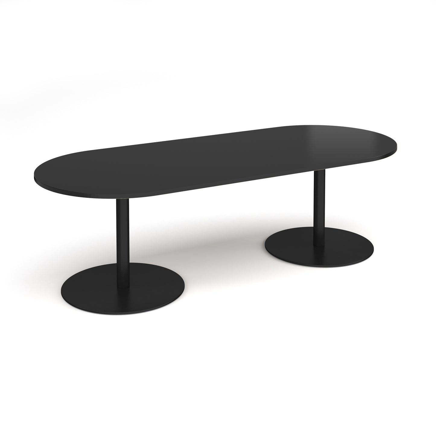 Eternal radial end boardroom table - ETN24-K-BK