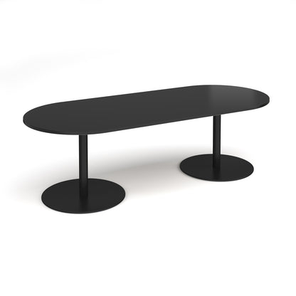 Eternal radial end boardroom table - ETN24-K-BK