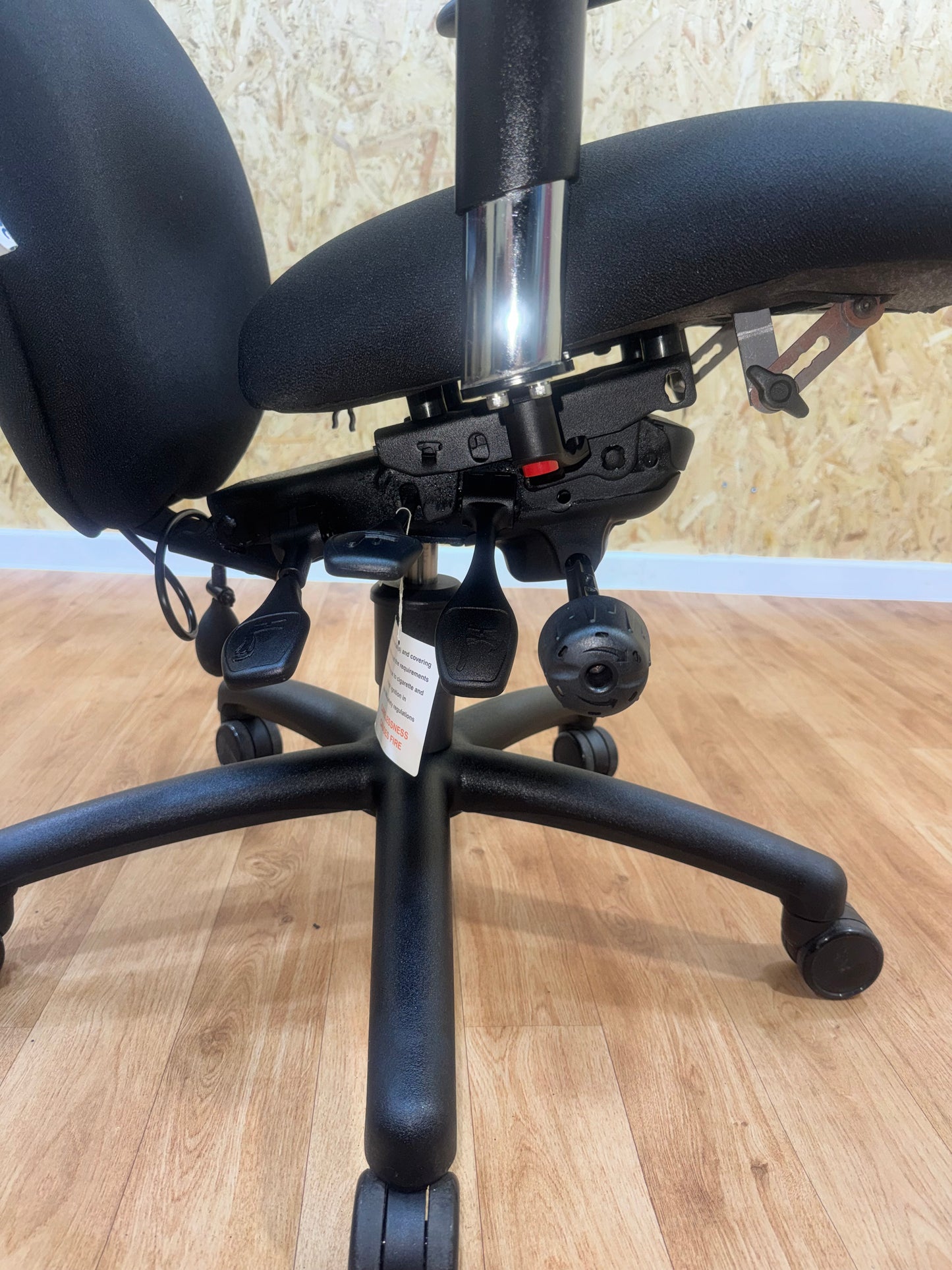 Customised Adapt by Ergochair, Posture Seating Shape with Flex-front adjustable seat depth Ultra Loaded Chair