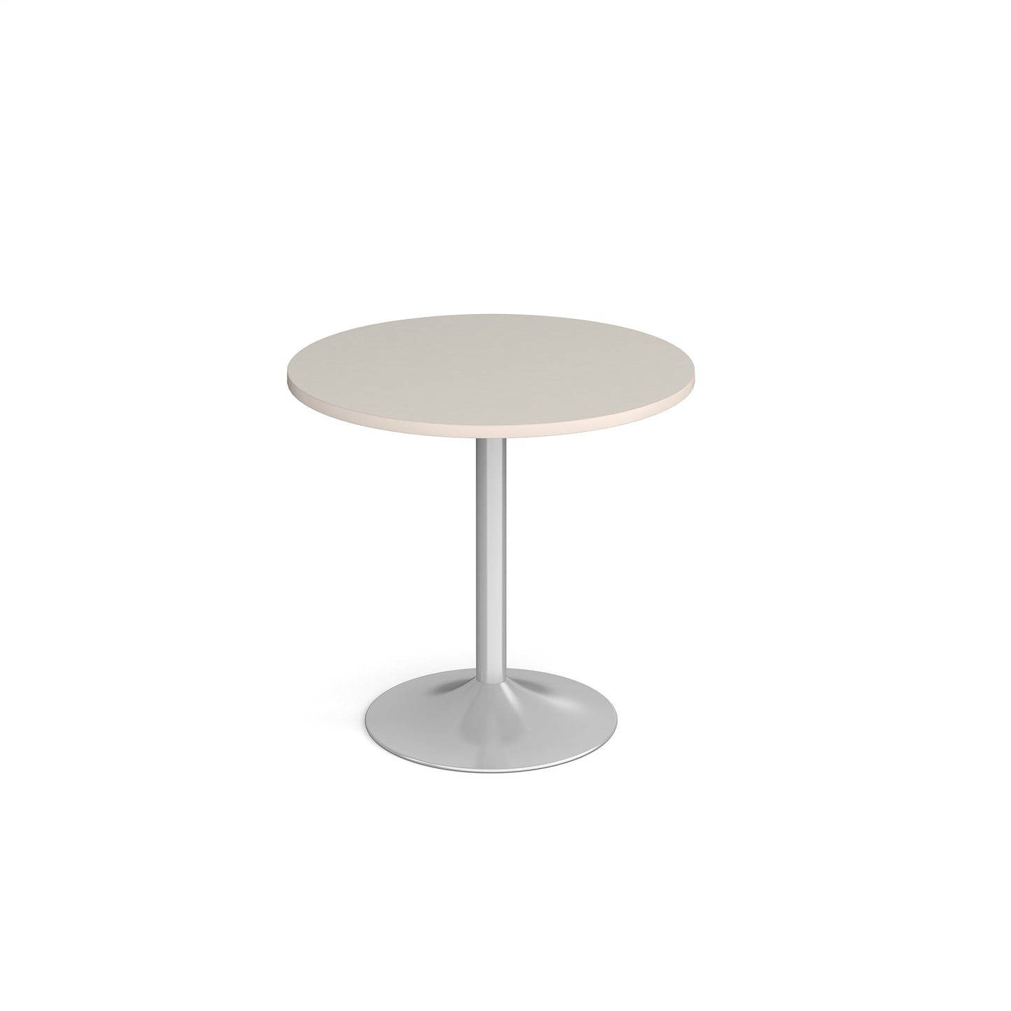 Genoa circular dining table with trumpet base - GDC800-S-LG
