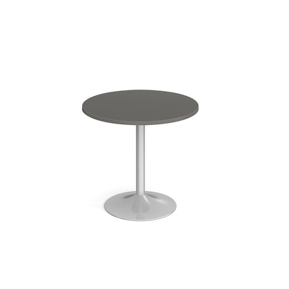 Genoa circular dining table with trumpet base - GDC800-S-OG