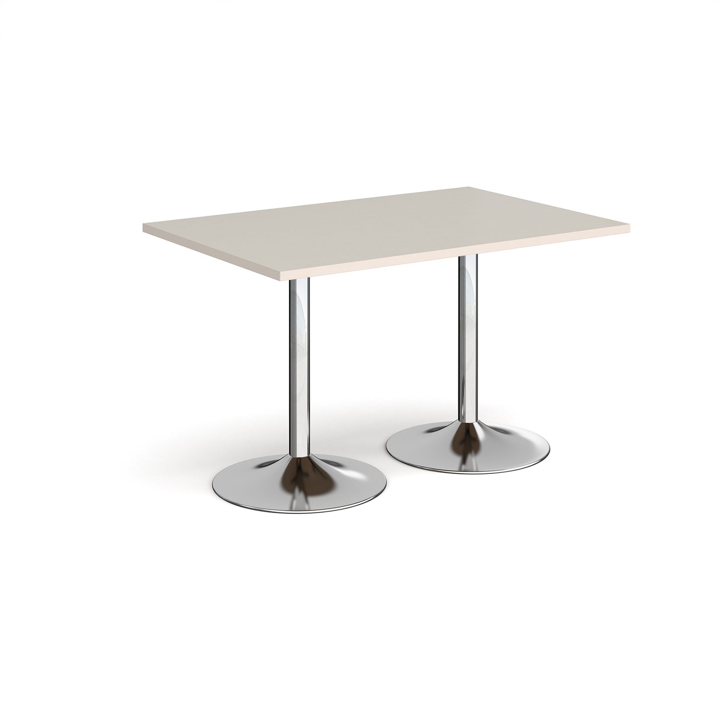 Genoa rectangular dining table with trumpet base - GDR1200-C-LG