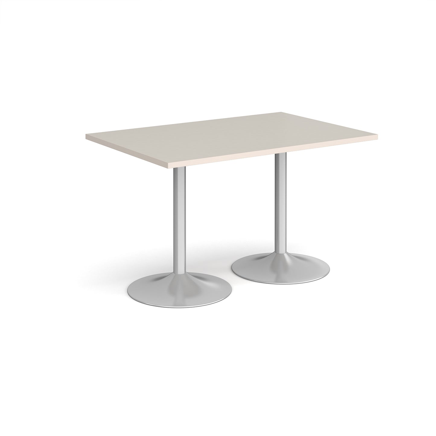 Genoa rectangular dining table with trumpet base - GDR1200-S-LG