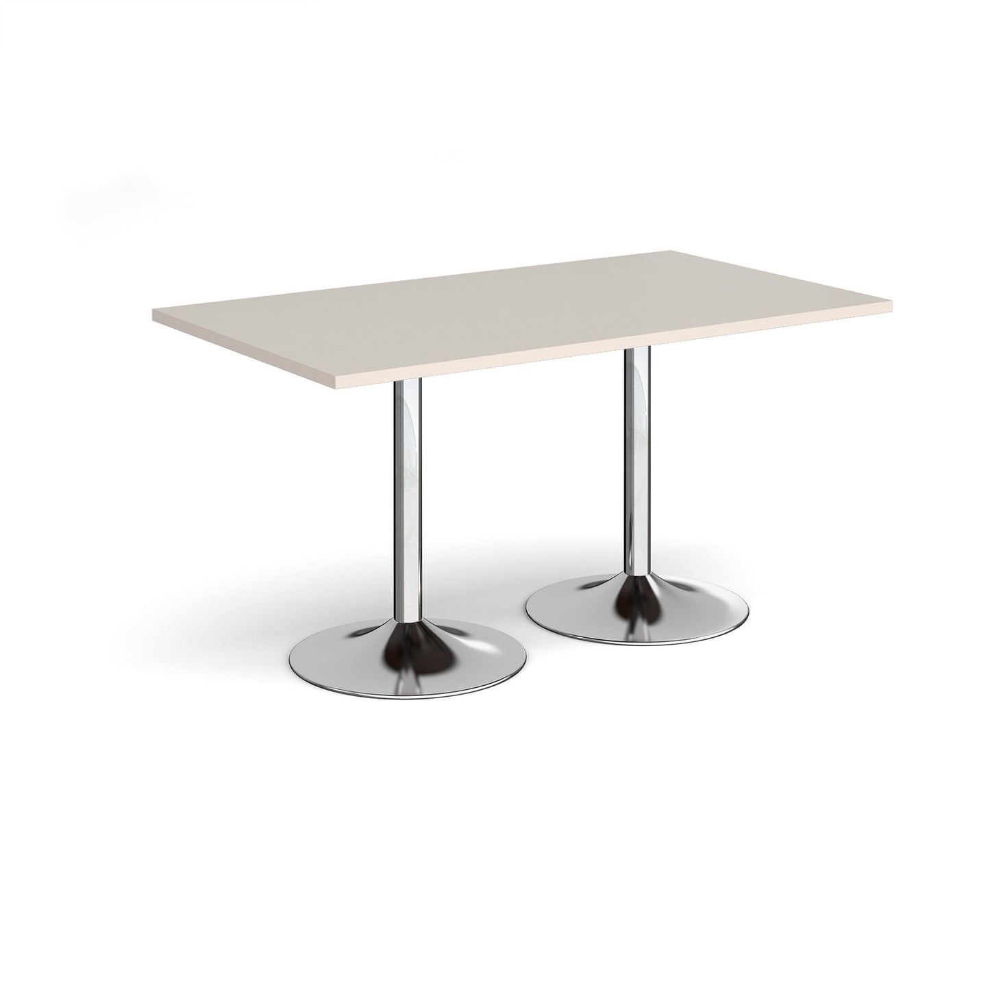 Genoa rectangular dining table with trumpet base - GDR1400-C-LG