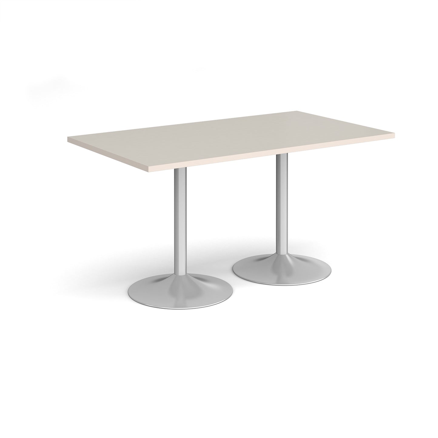 Genoa rectangular dining table with trumpet base - GDR1400-S-LG