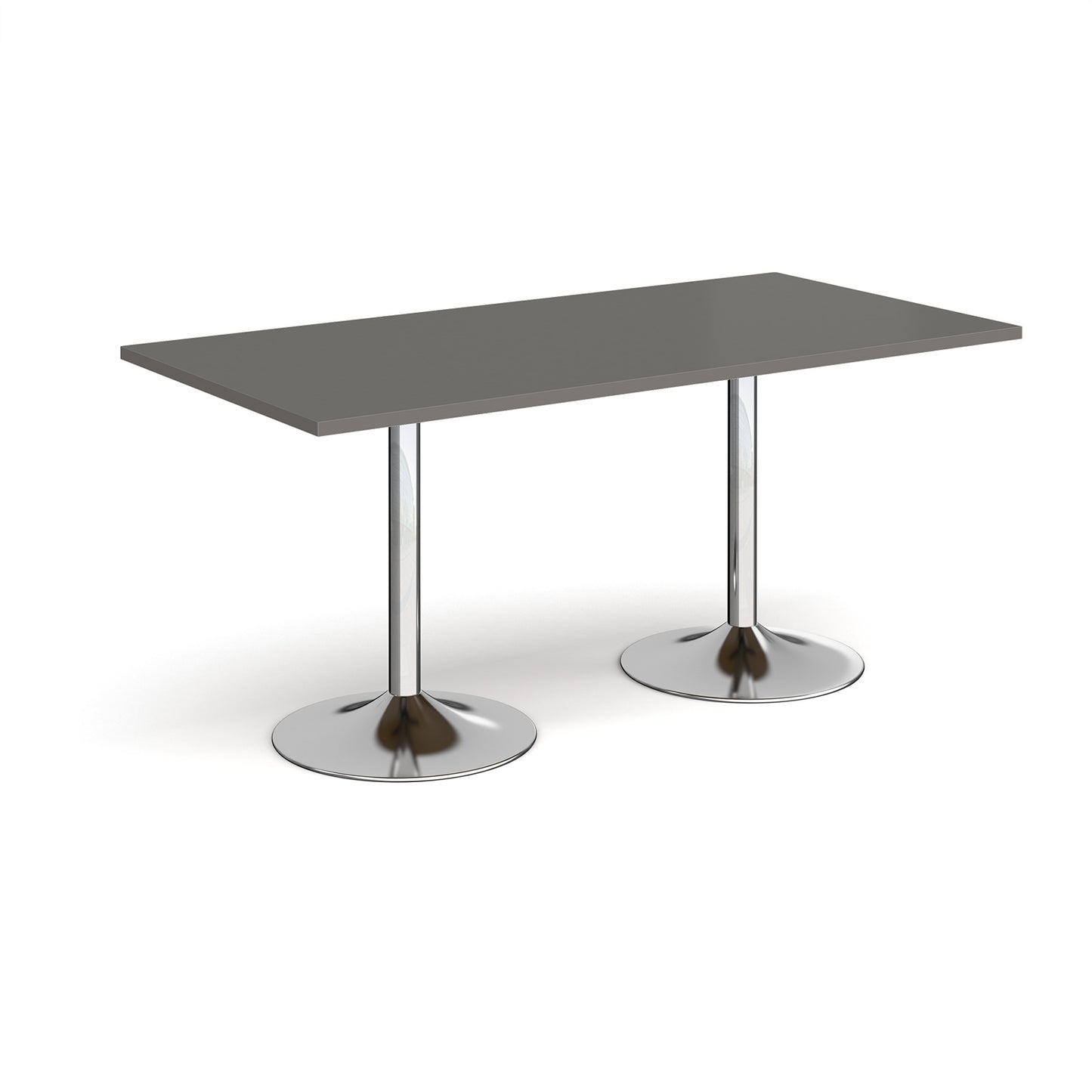 Genoa rectangular dining table with trumpet base - GDR1600-C-OG