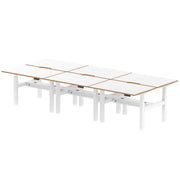Oslo Air Back-to-Back Height Adjustable Bench Desk