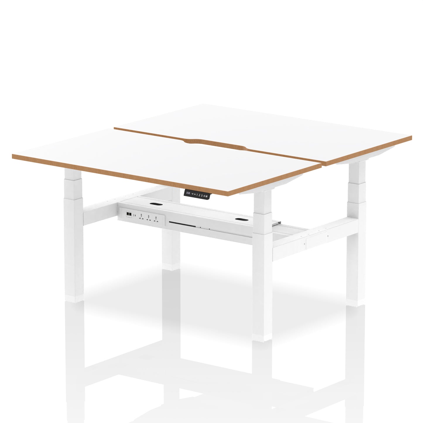 Oslo Air Back-to-Back Height Adjustable Bench Desk