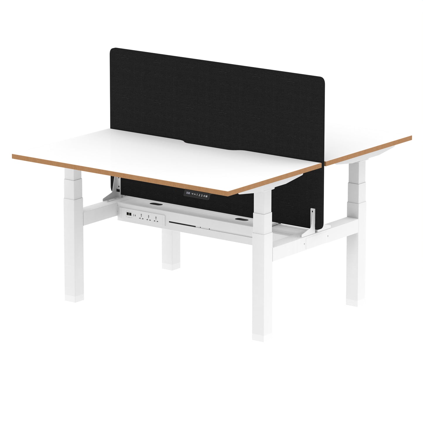 Oslo Air Back-to-Back Height Adjustable Bench Desk