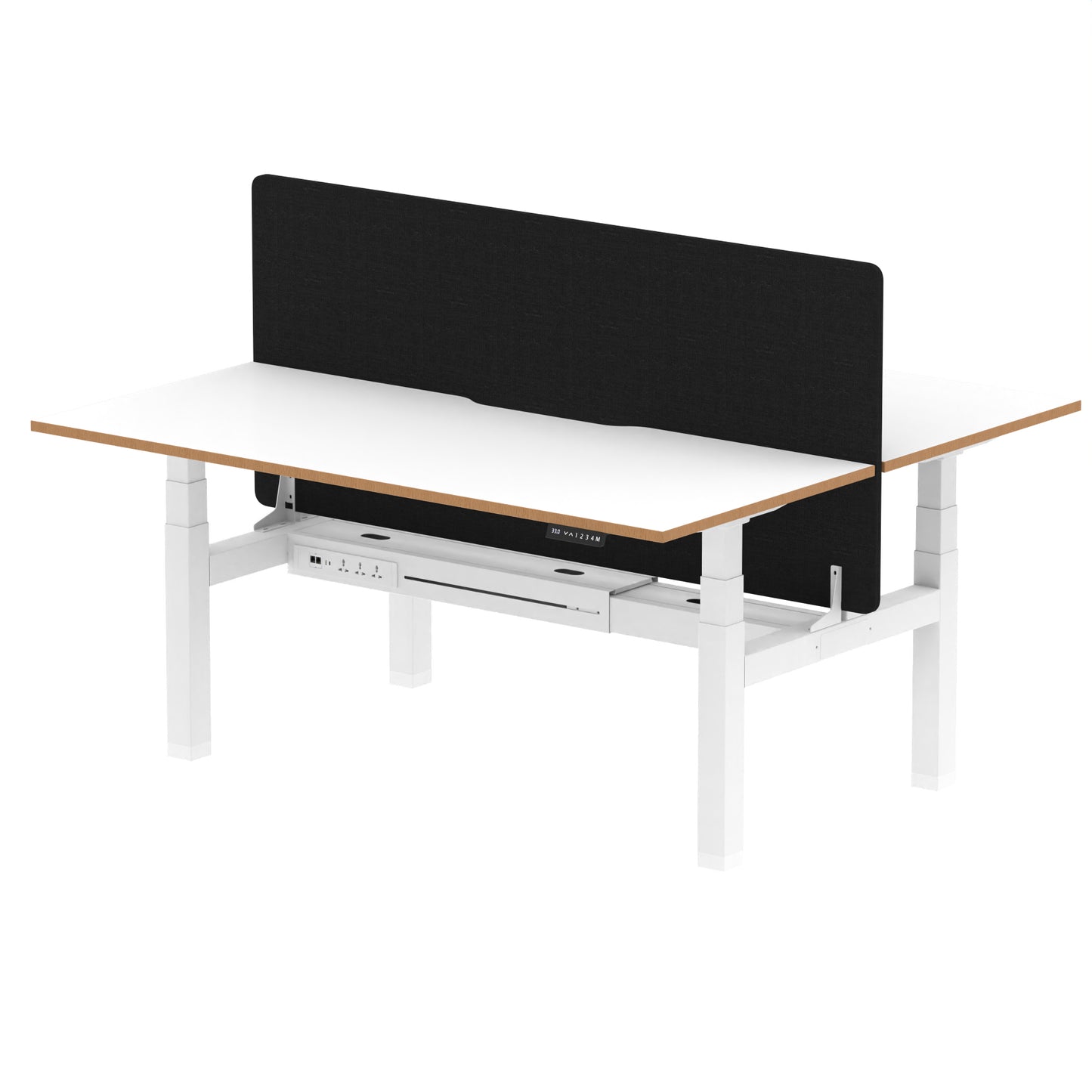 Oslo Air Back-to-Back Height Adjustable Bench Desk