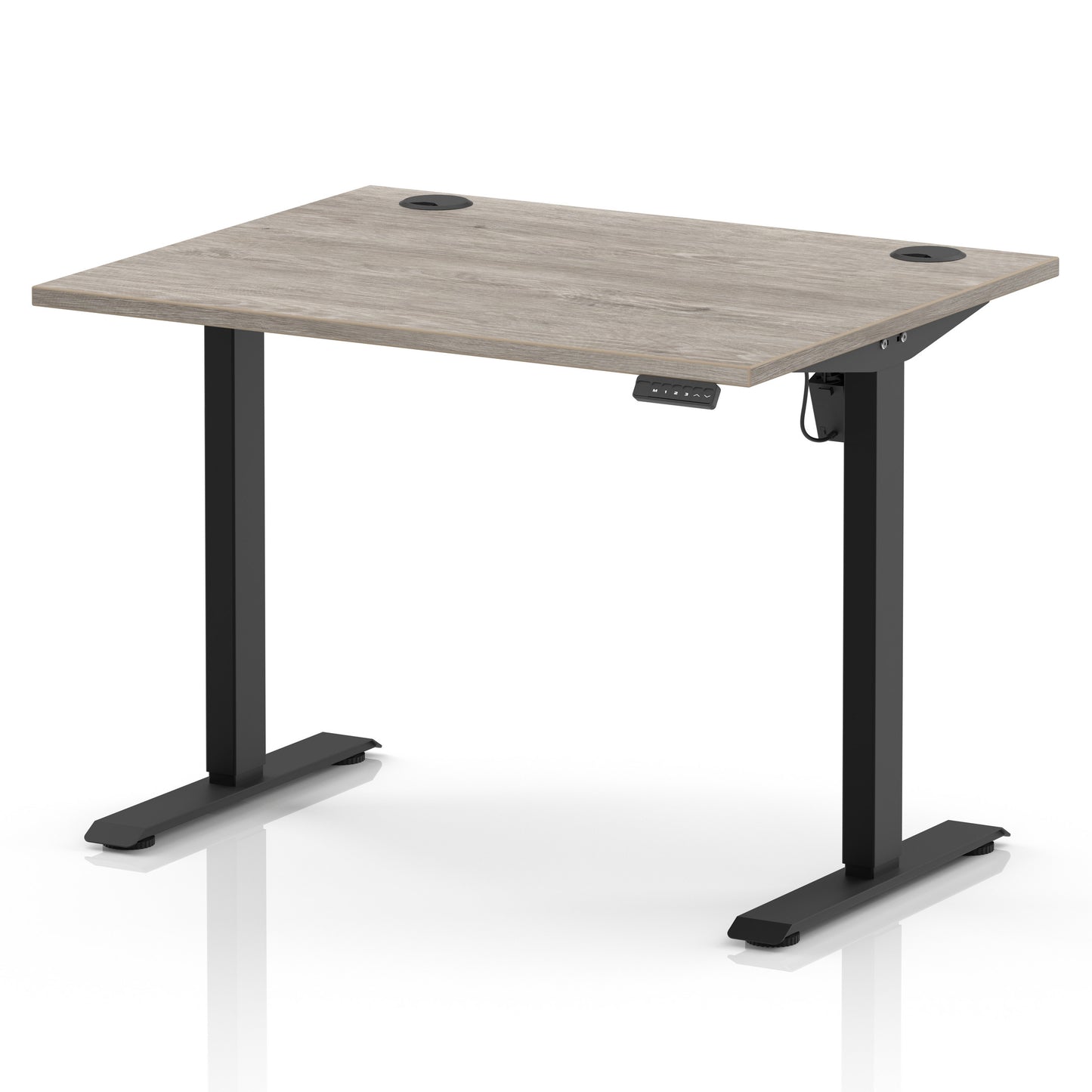 Air Lite Height Adjustable Desk With Cable Ports