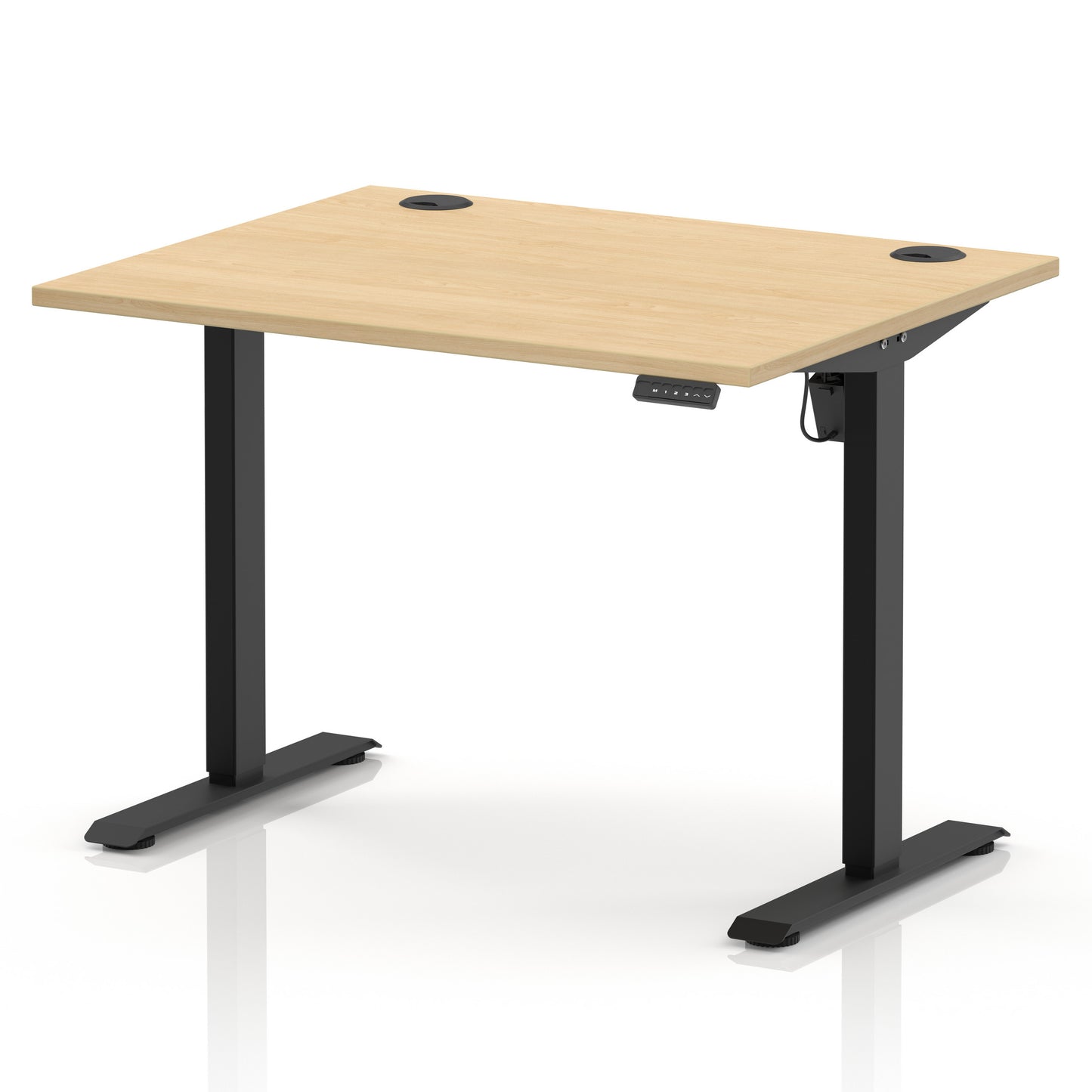 Air Lite Height Adjustable Desk With Cable Ports