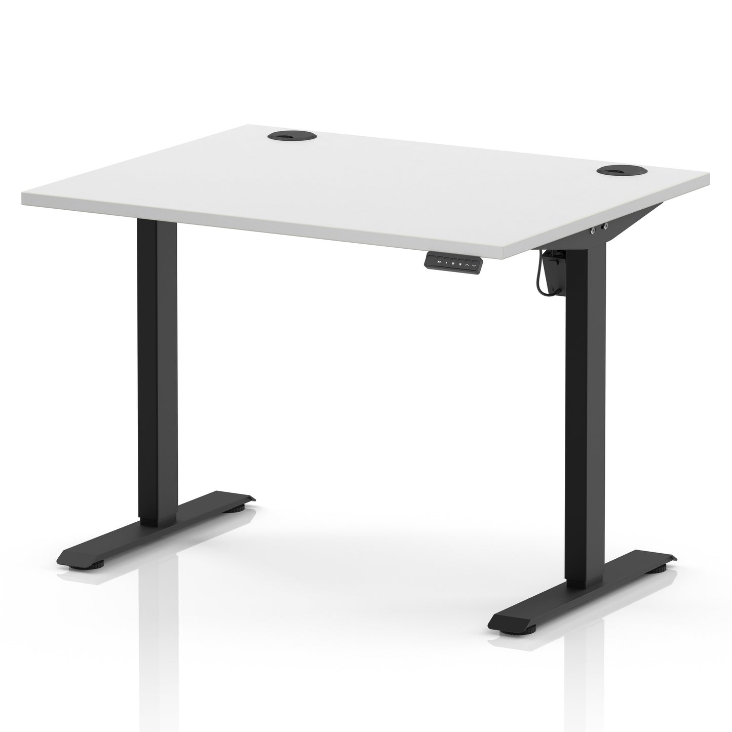 Air Lite Height Adjustable Desk With Cable Ports
