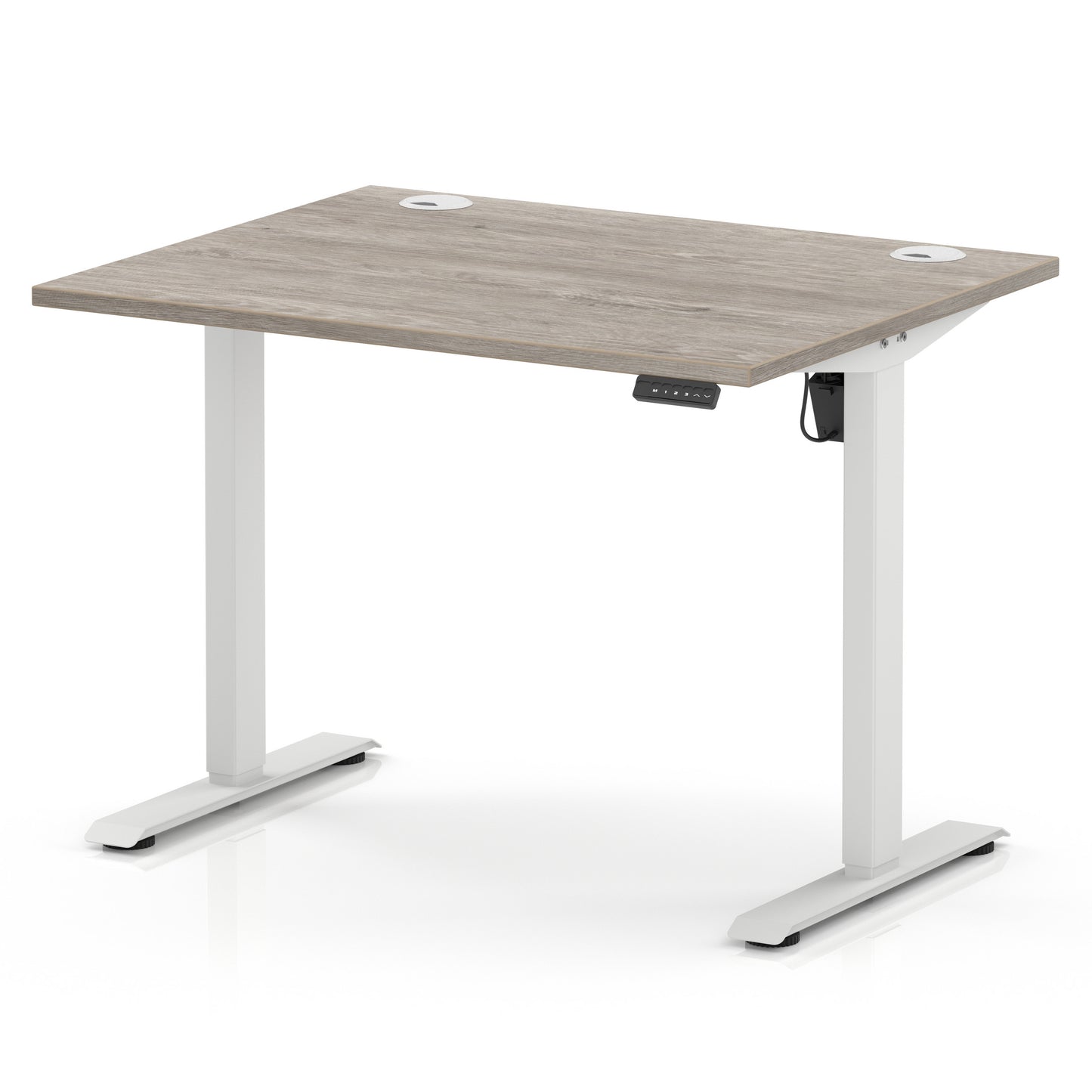 Air Lite Height Adjustable Desk With Cable Ports