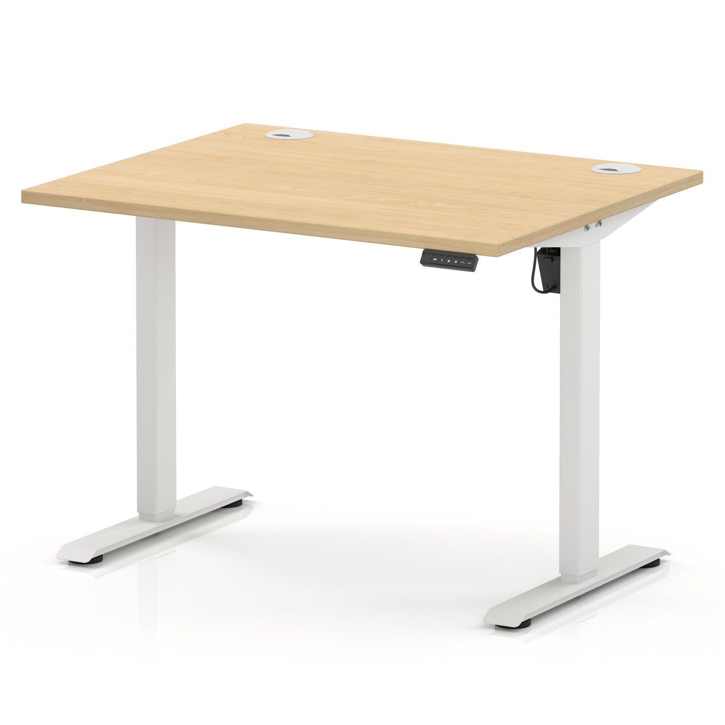 Air Lite Height Adjustable Desk With Cable Ports